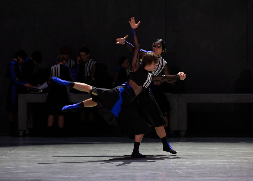 Královský dvůr / Skrytá tajemství. Baletní soubor Moravského divadla v Olomouci. Foto: Tereza Hrubá. 